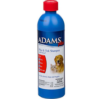 Adam’s Plus – Flea/Tick Shampoo W/Precor 12oz