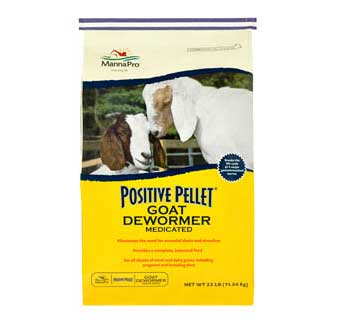 Positive Pellet Goat Dewormer – 25lbs