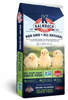 Kalmbach – 18% St Right Chick Feed (NON-GMO) – 50lbs