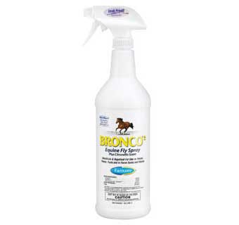 Bronco-E Equine Fly Spray – 32oz