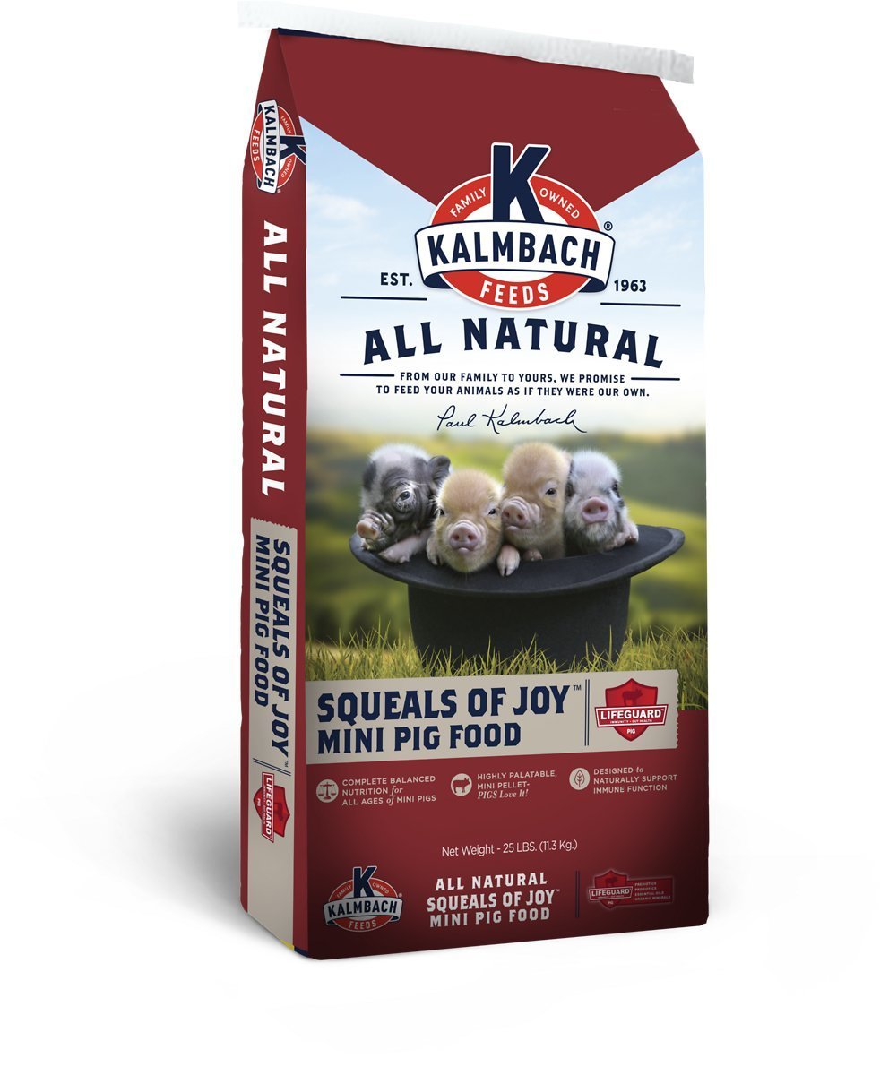 Kalmbach – Squeals of Joy Mini Pig – 25lbs